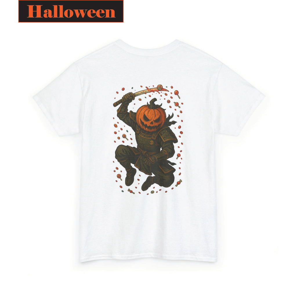 Pumpkin Samurai Back Graphic Tee