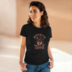 Witch Coffee Tee, Cute Halloween Shirt