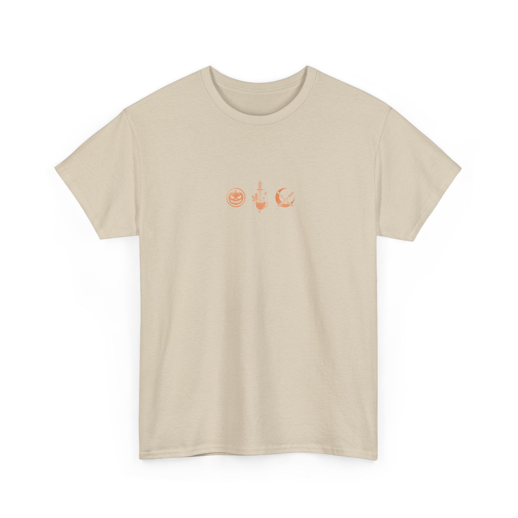 Pumpkin Samurai Back Graphic Tee