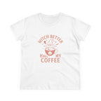 Witch Coffee Tee, Cute Halloween Shirt