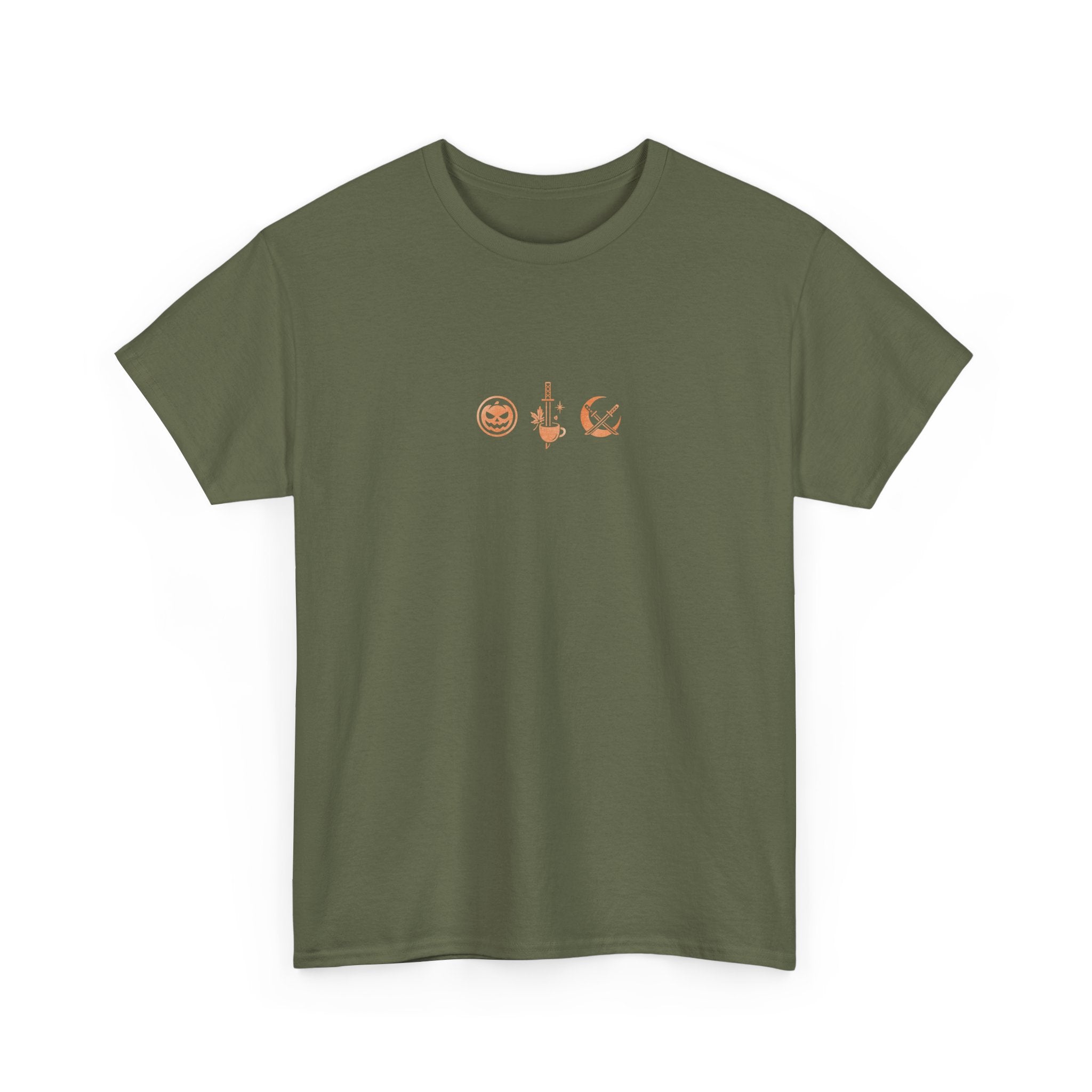 Pumpkin Samurai Back Graphic Tee