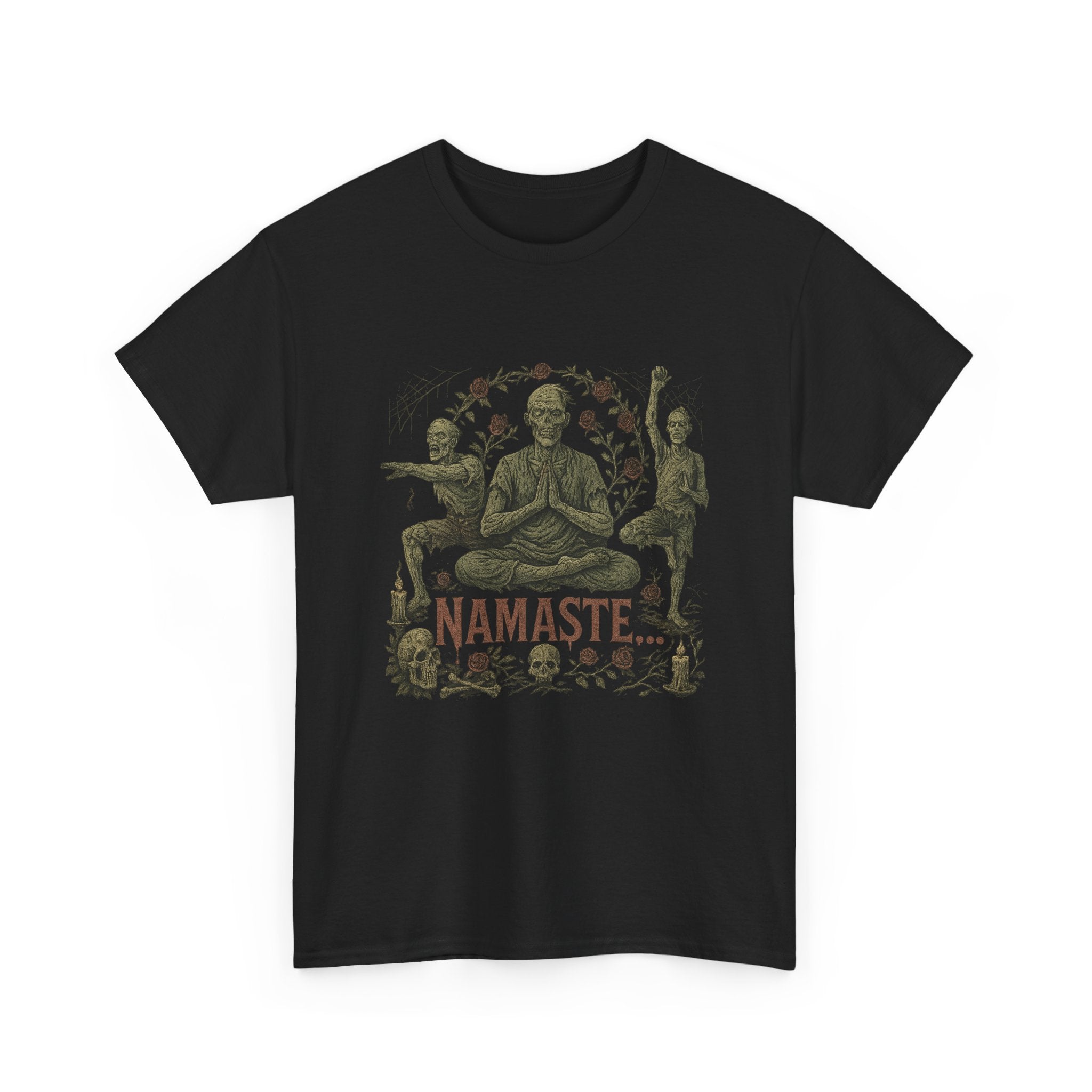 Zombie Namaste Halloween T-Shirt