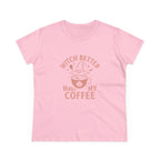 Witch Coffee Tee, Cute Halloween Shirt