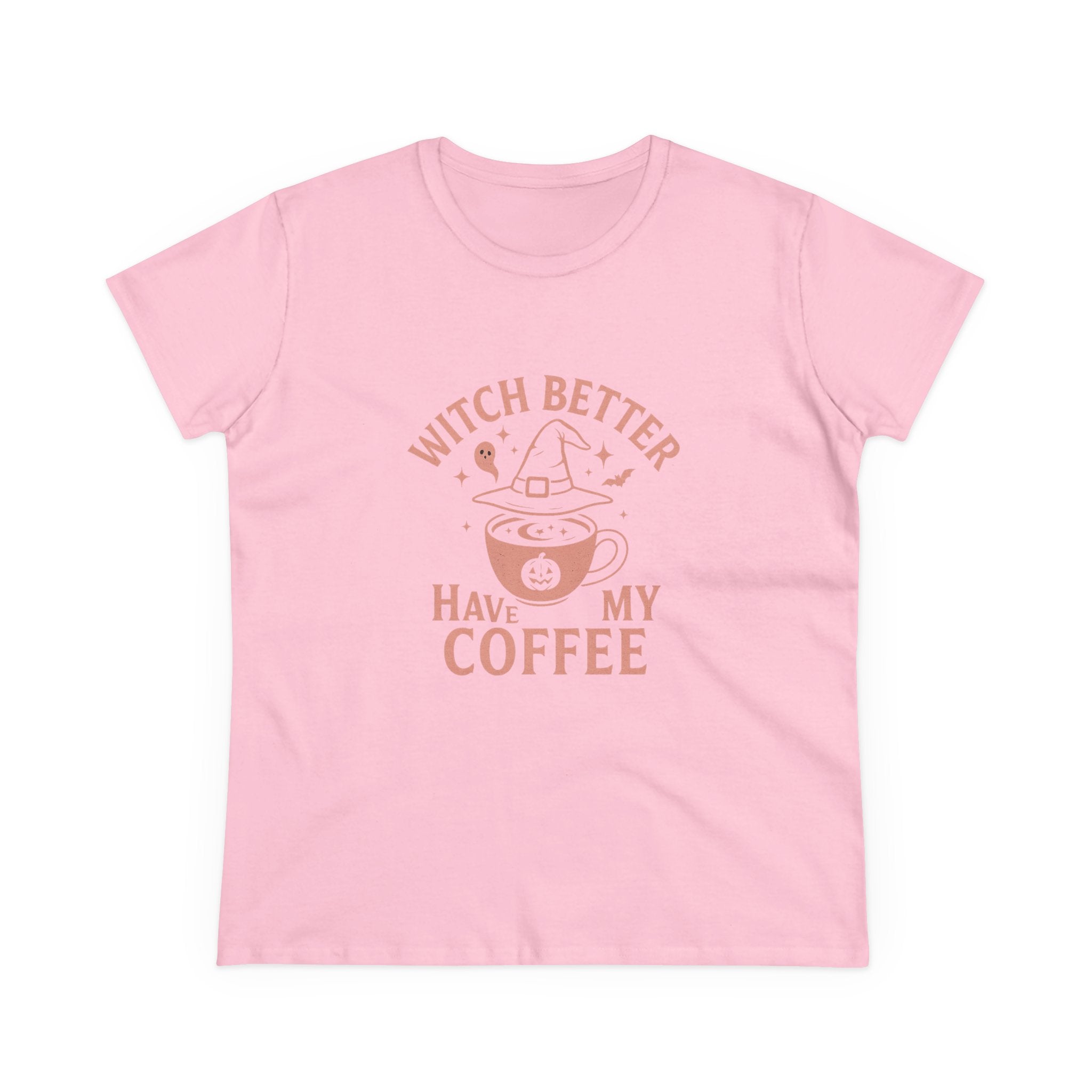 Witch Coffee Tee, Cute Halloween Shirt