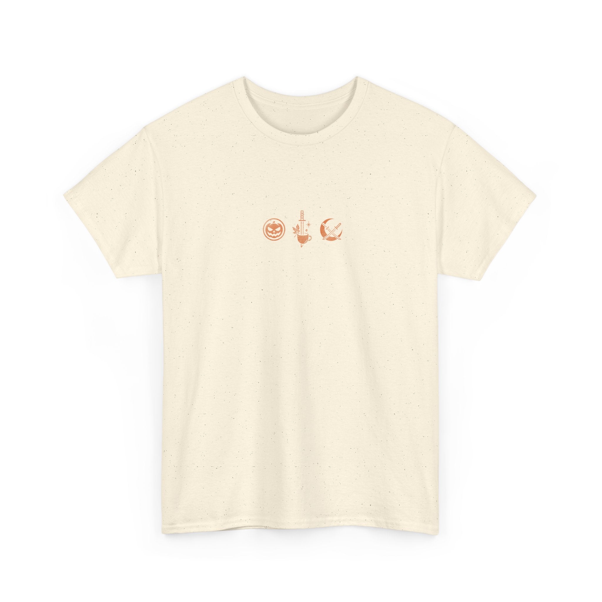 Pumpkin Samurai Back Graphic Tee