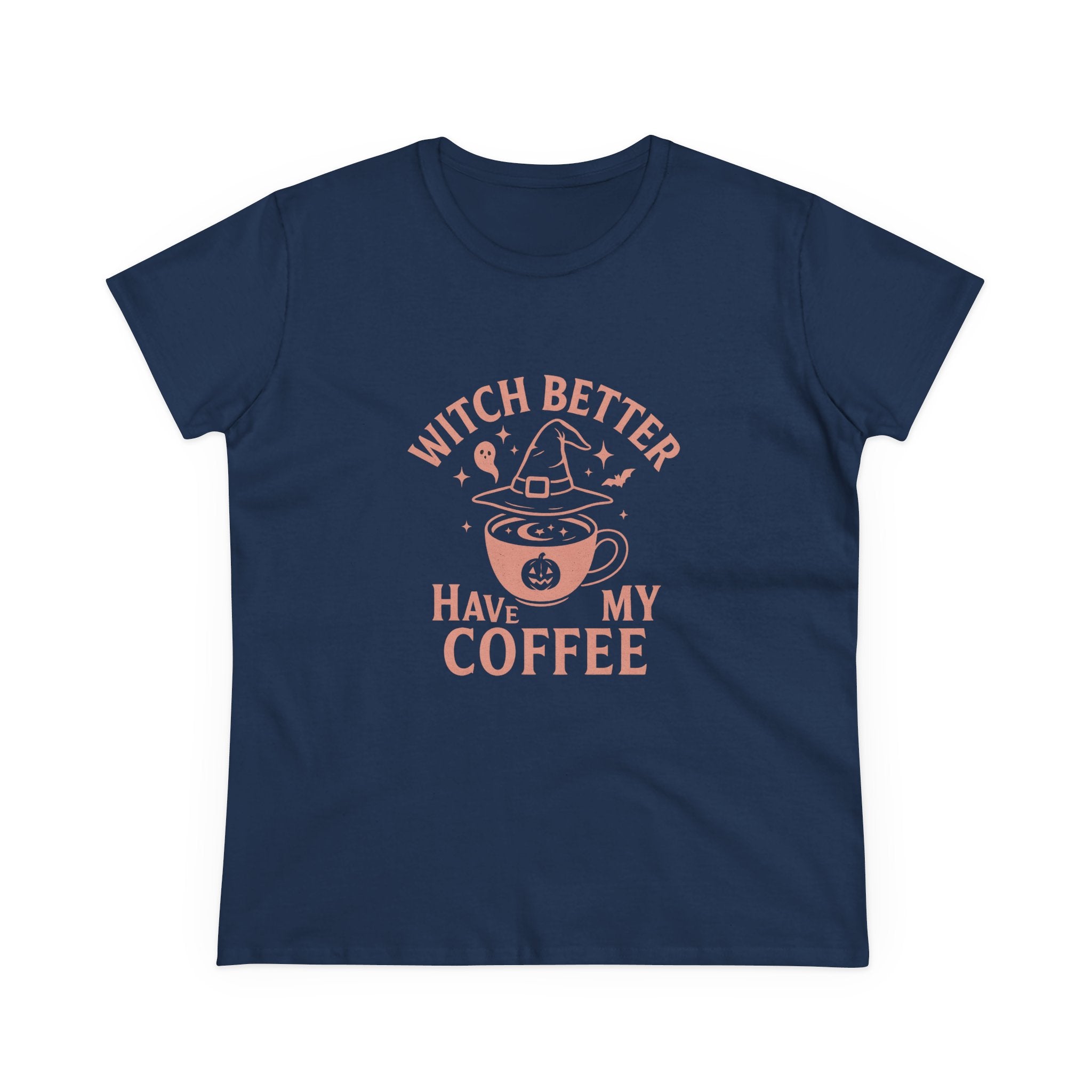 Witch Coffee Tee, Cute Halloween Shirt