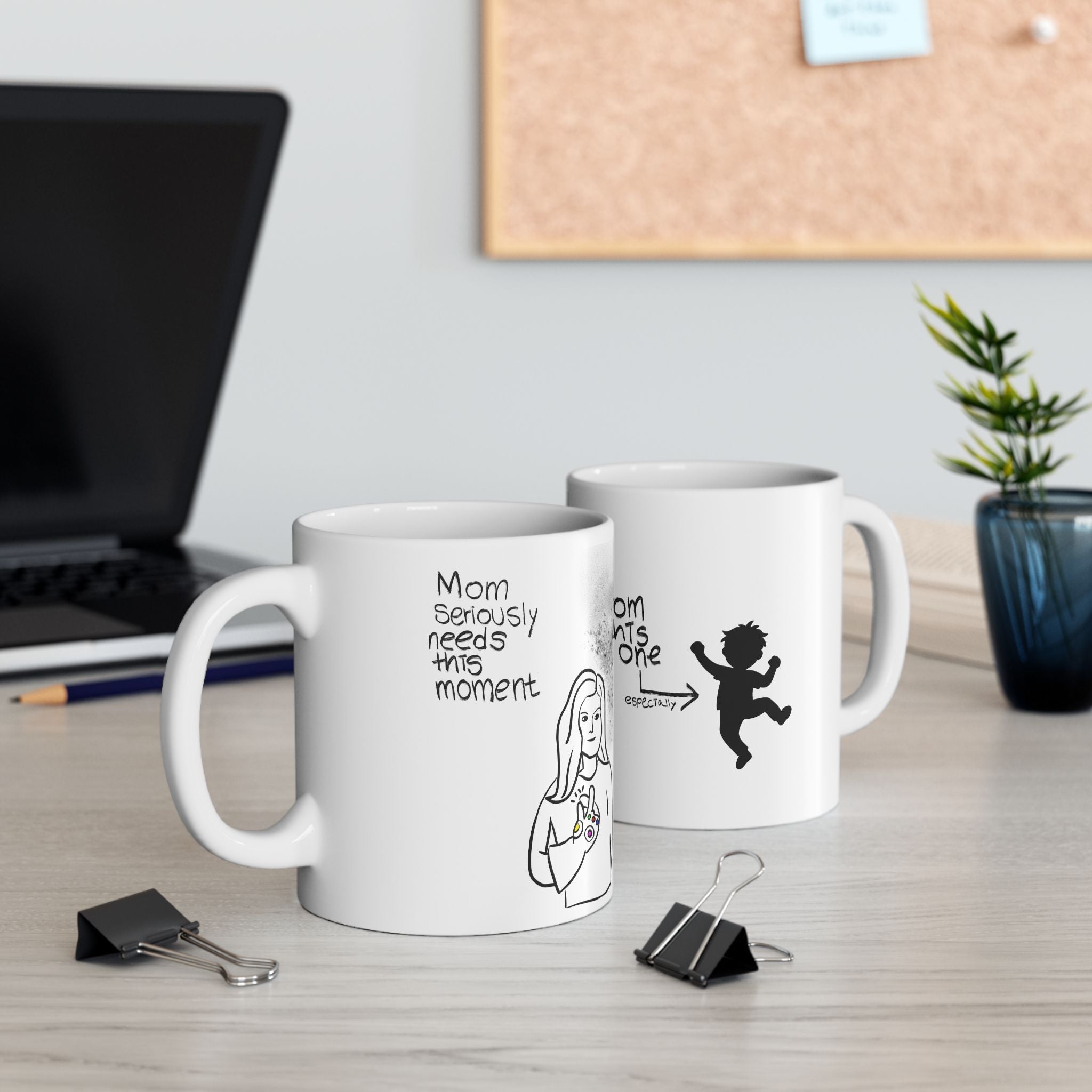 Mom Disappearing like dust- Mug version.