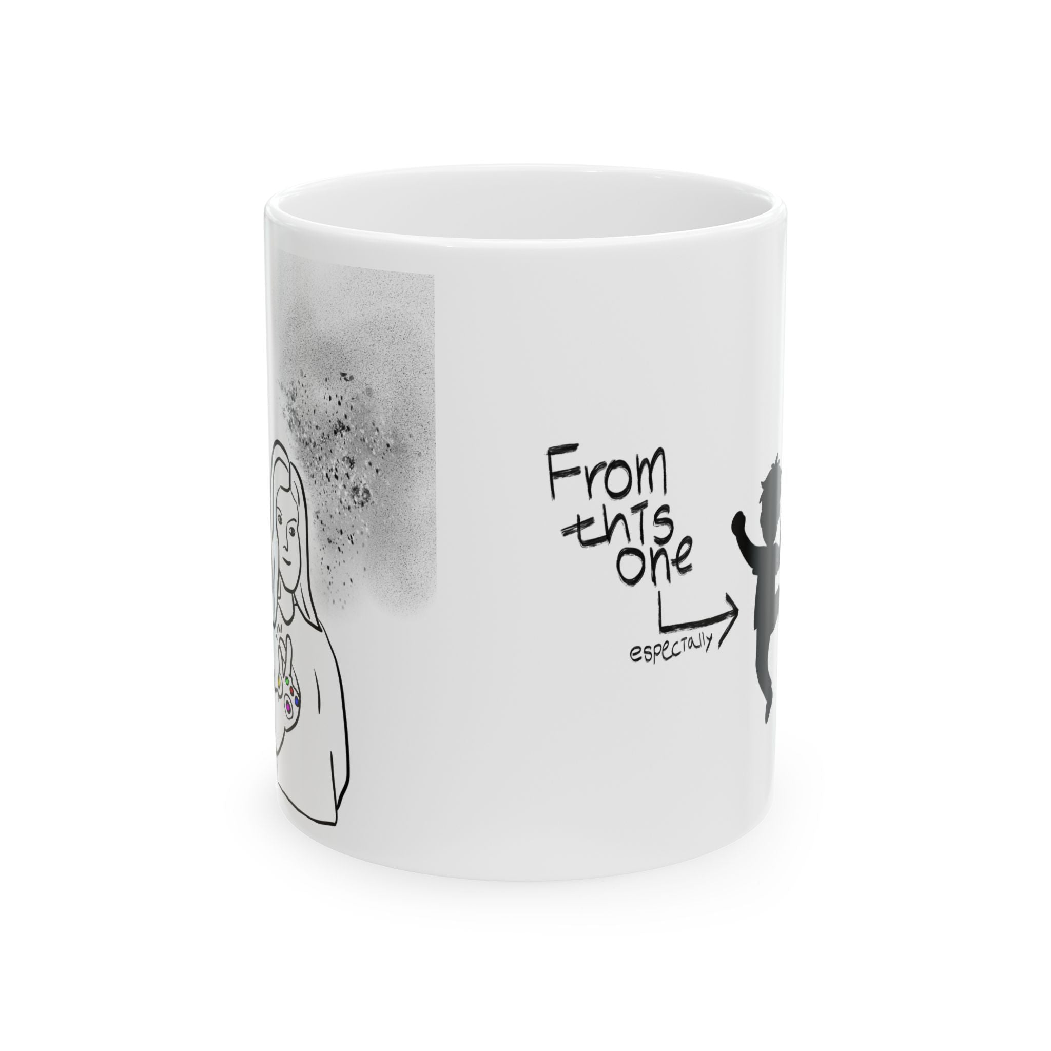 Mom Disappearing like dust- Mug version.