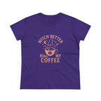 Witch Coffee Tee, Cute Halloween Shirt