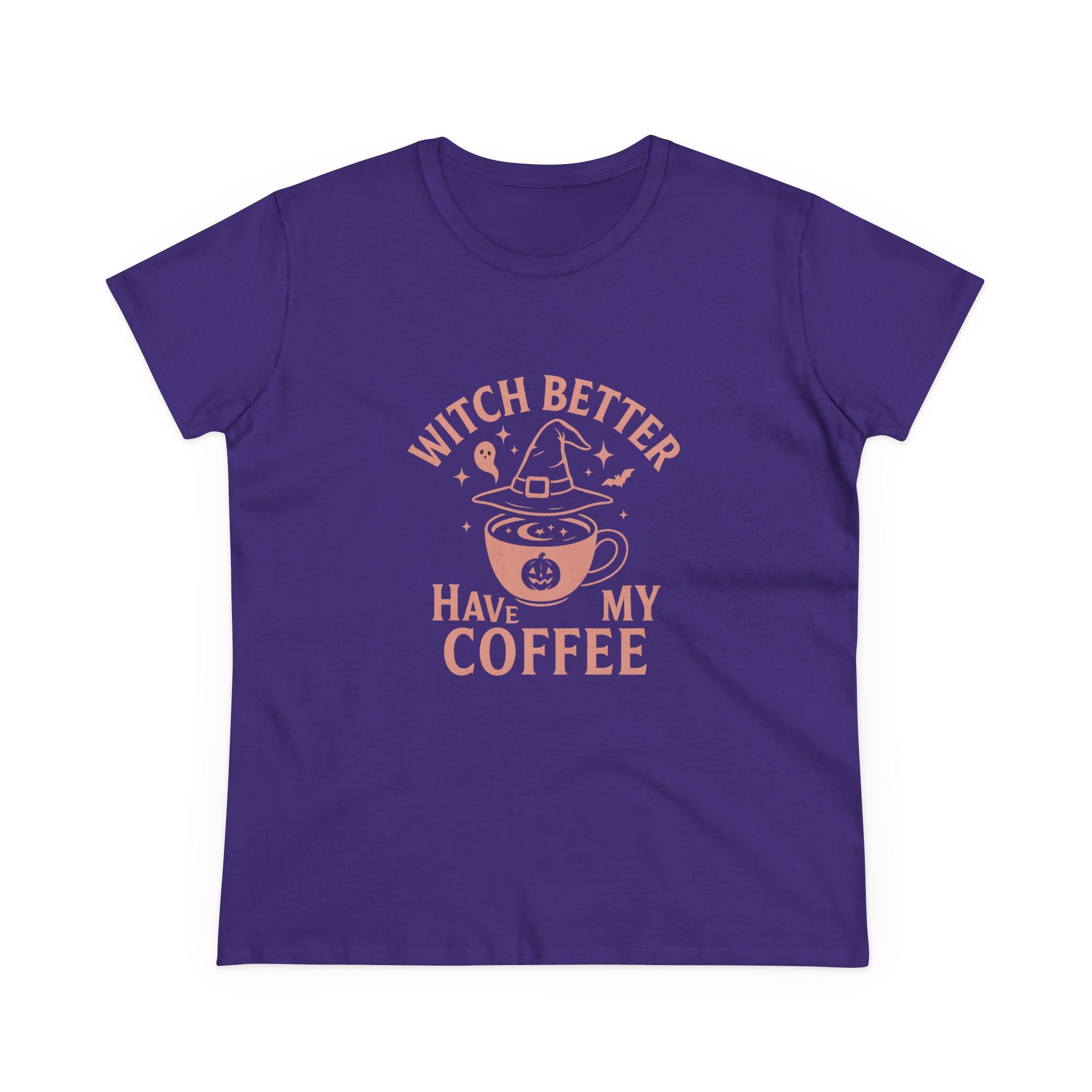 Witch Coffee Tee, Cute Halloween Shirt