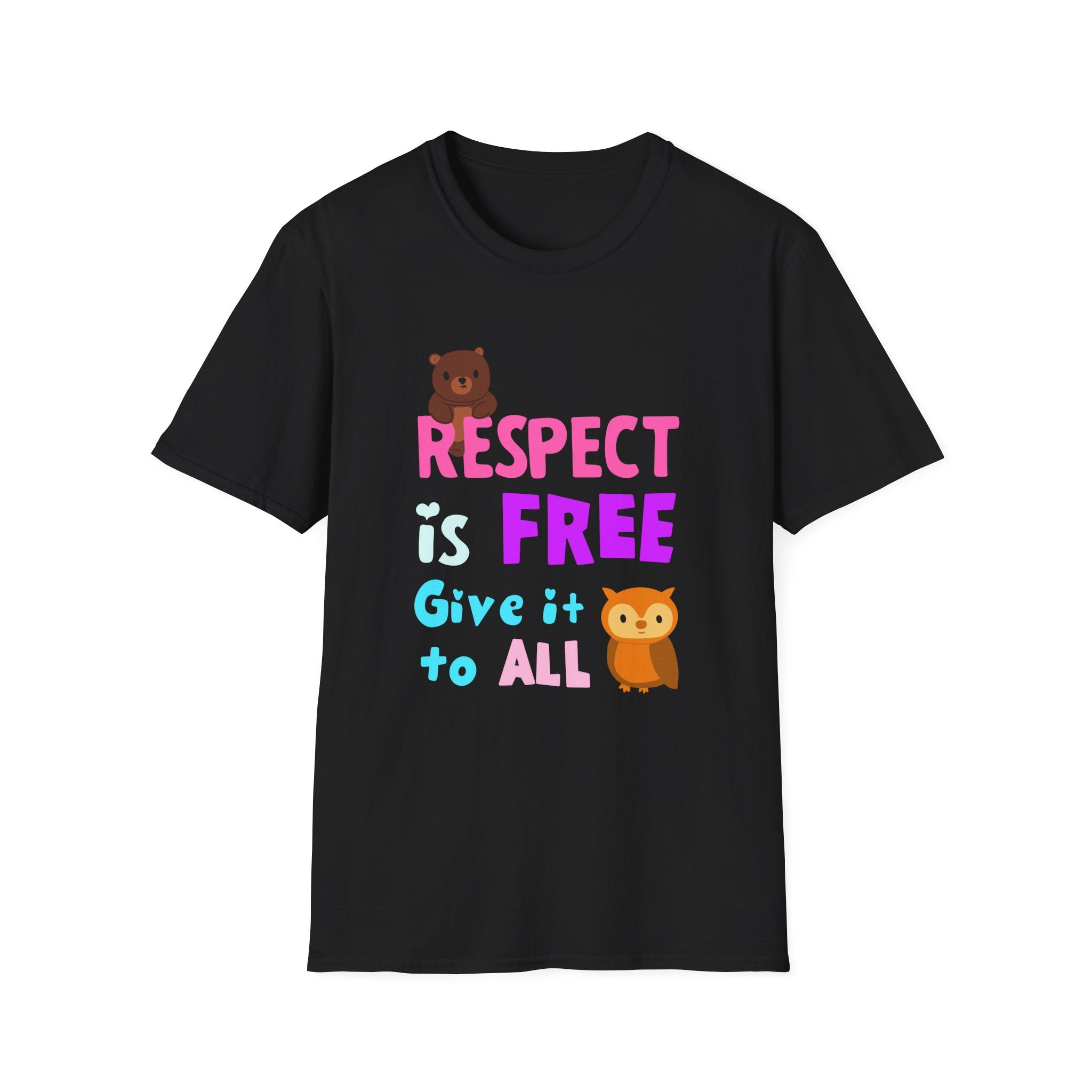 Respect Is Free Inspirational T-Shirt