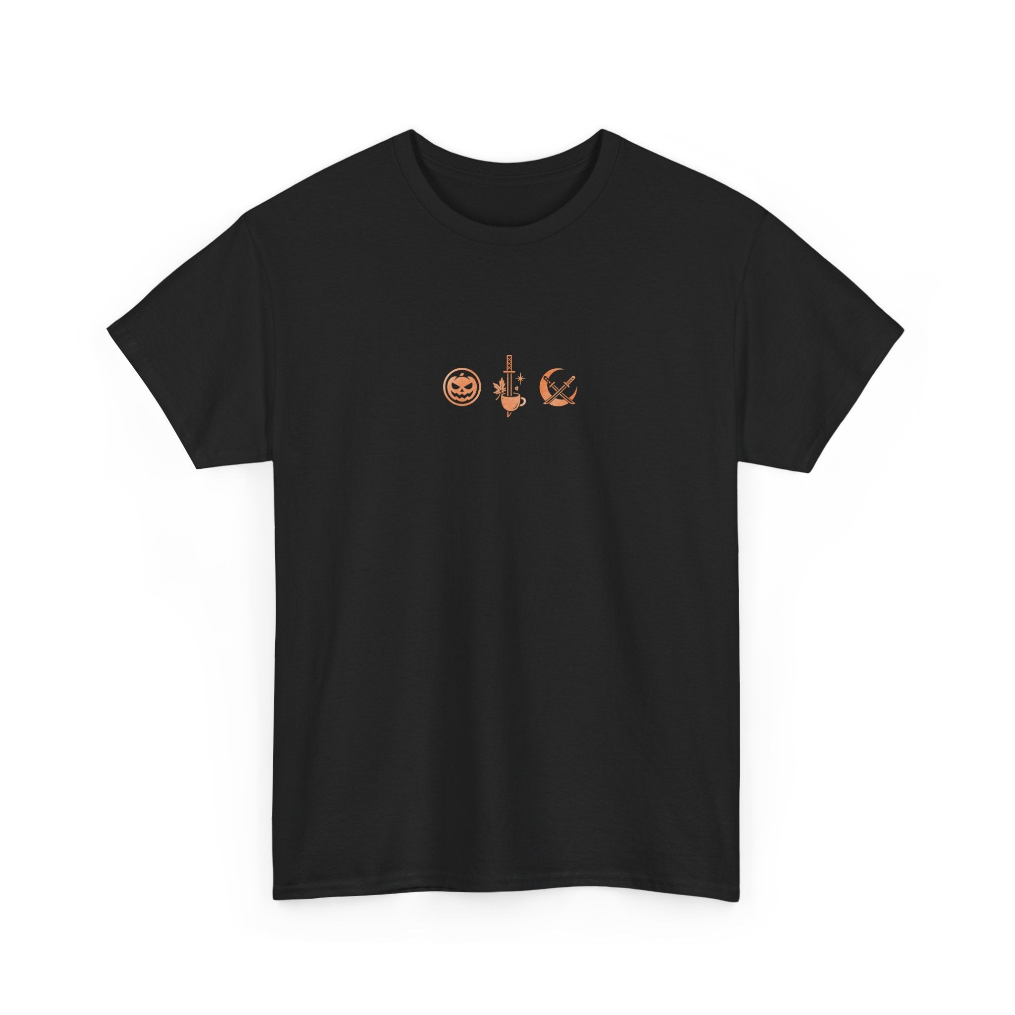 Pumpkin Samurai Back Graphic Tee