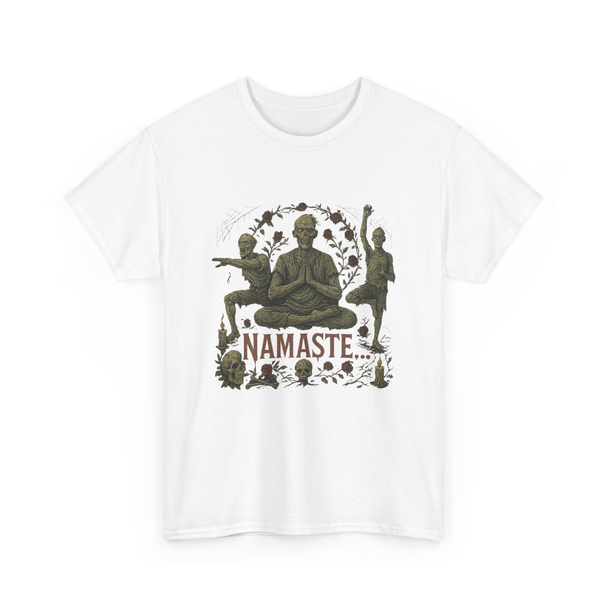 Zombie Namaste Halloween T-Shirt