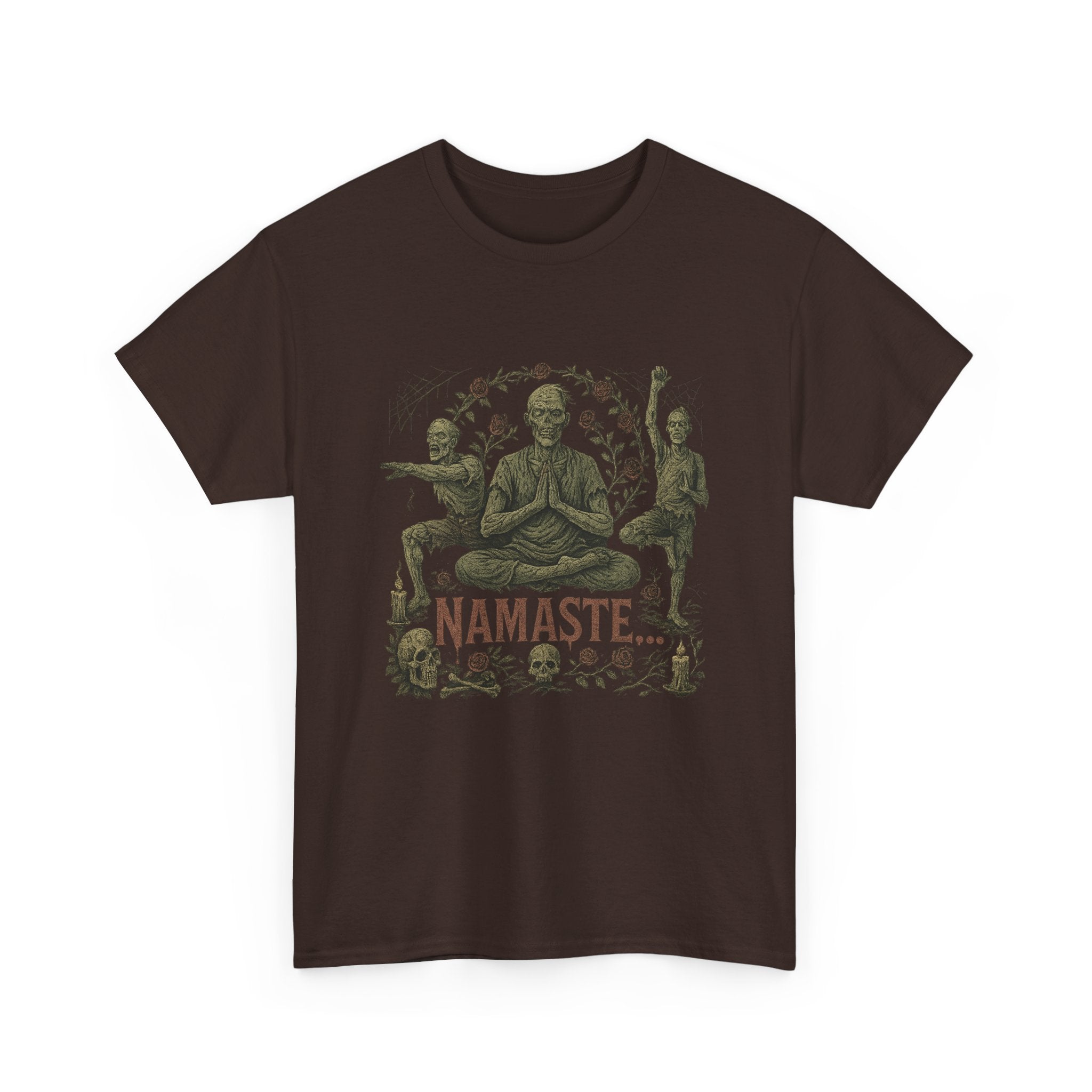 Zombie Namaste Halloween T-Shirt
