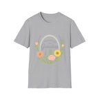 Promoted to Grandma T-Shirt – Cute Floral Unisex Tee