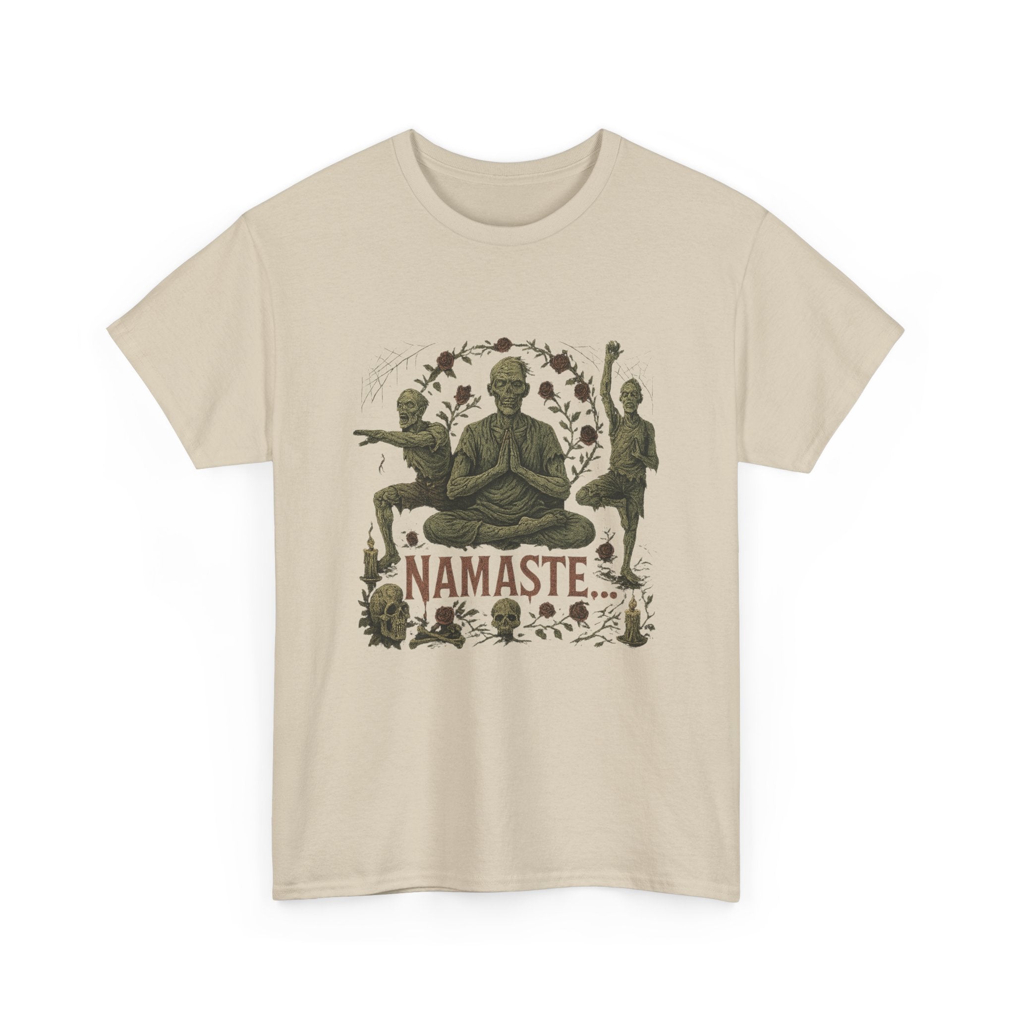 Zombie Namaste Halloween T-Shirt