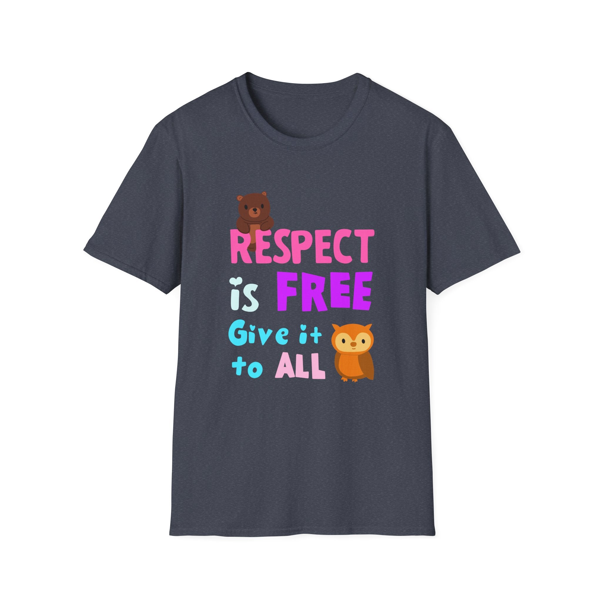 Respect Is Free Inspirational T-Shirt