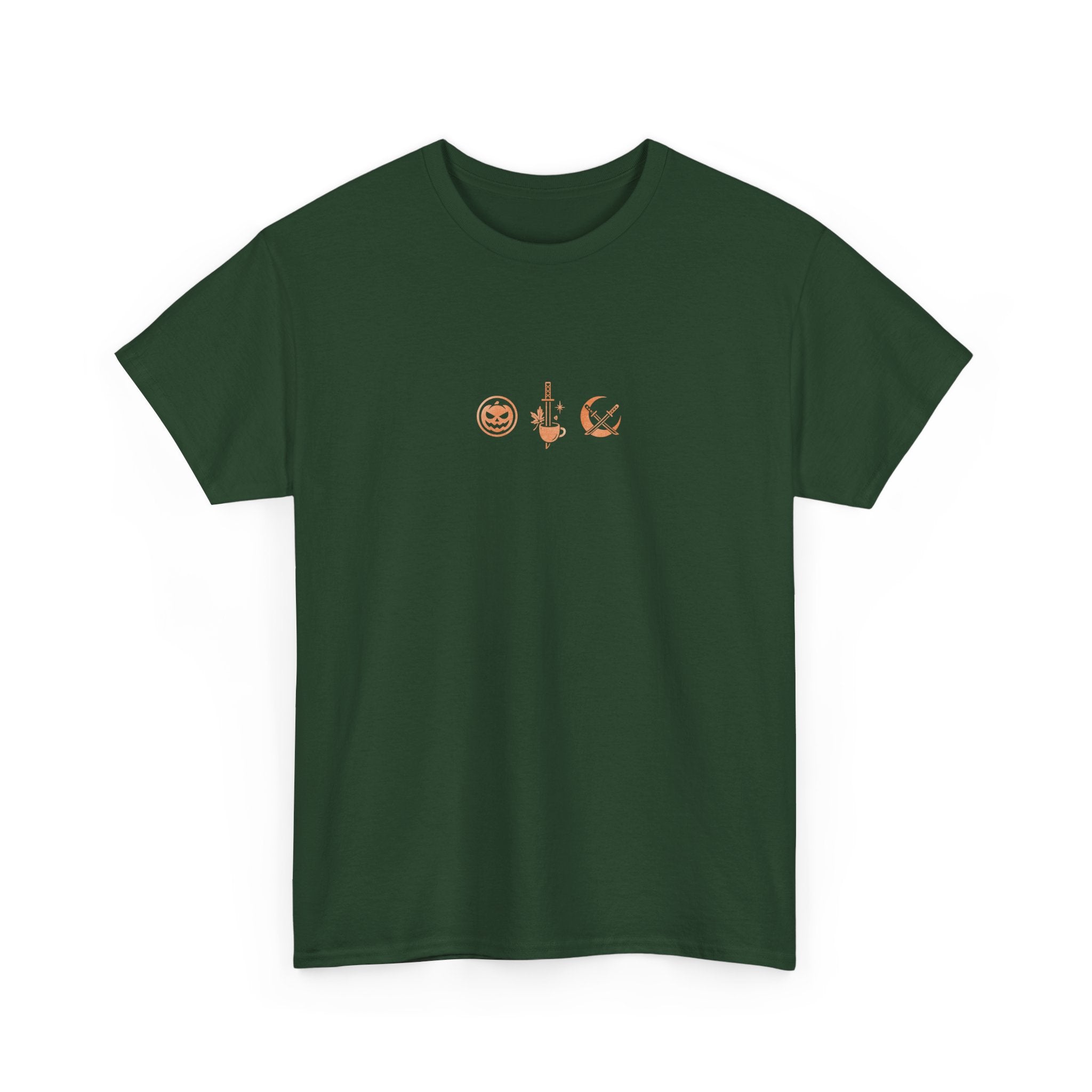 Pumpkin Samurai Back Graphic Tee