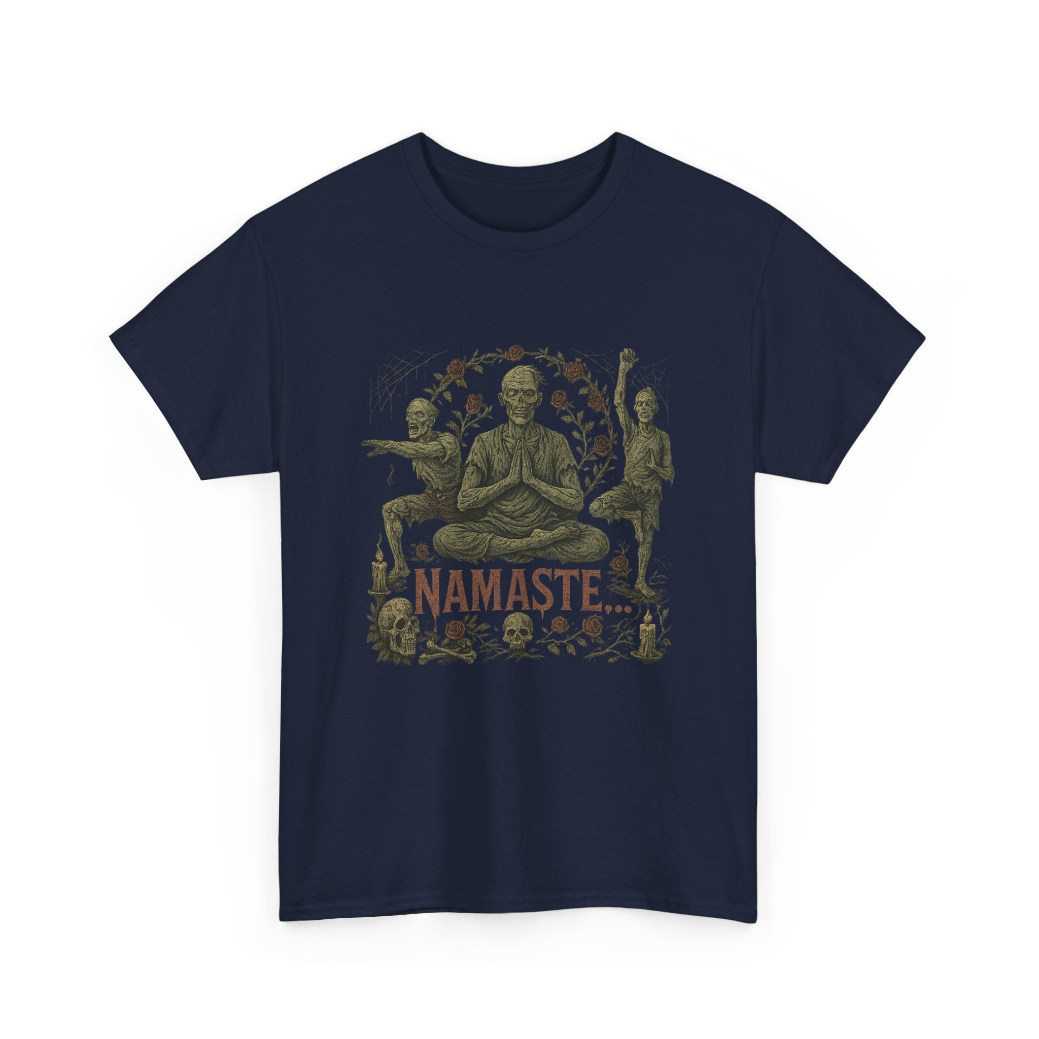 Zombie Namaste Halloween T-Shirt