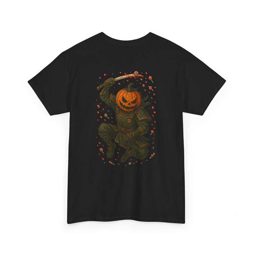 Pumpkin Samurai Back Graphic Tee