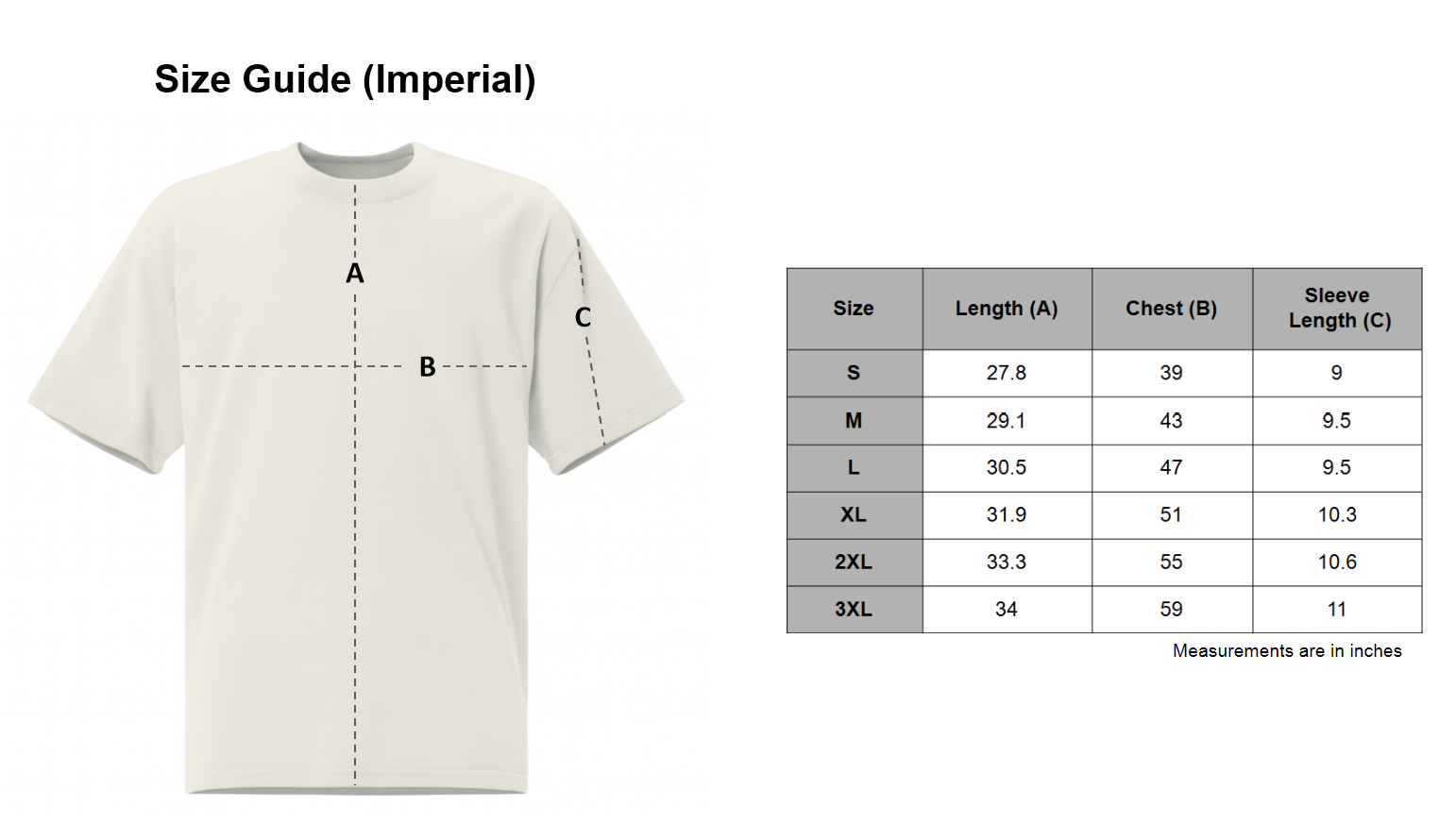Size Chart for Squad Ghouls Faded T-Shirt | Vintage Halloween Graphic Tee